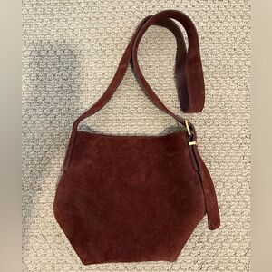 Madewell Suede Mini Tote
